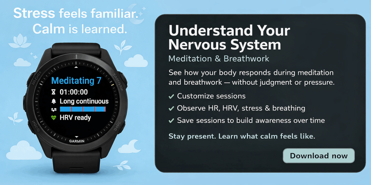 meditate and breathwork app hero image