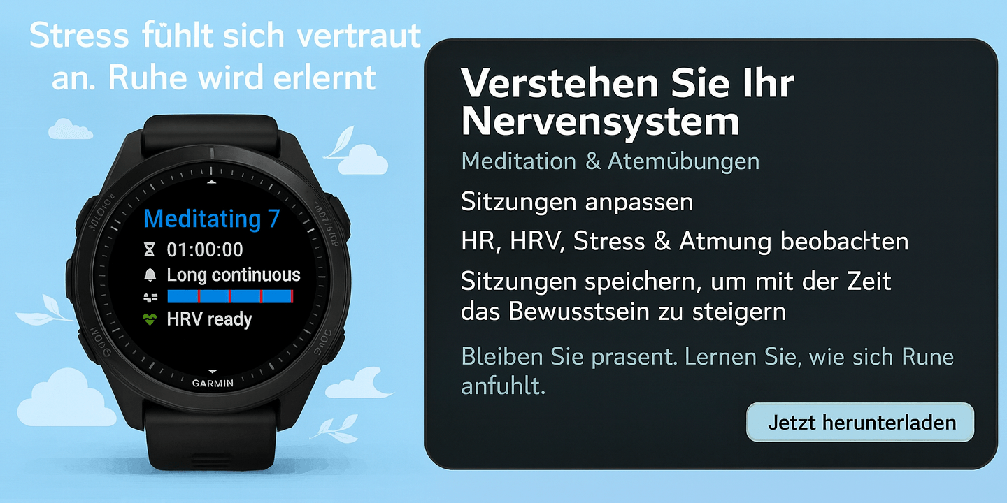 Hero-Bild der App für Meditation und Atemarbeit